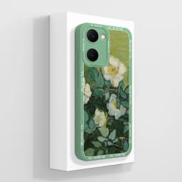 Case For Vivo Y03 4G Fun Panda Full Coverage Bumper Soft Liquid Silicone Funda For Vivo Y 03 Model V2332 Phone Back Covers Coque