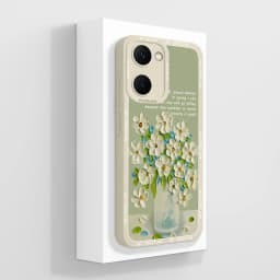 Case For Vivo Y03 4G Fun Panda Full Coverage Bumper Soft Liquid Silicone Funda For Vivo Y 03 Model V2332 Phone Back Covers Coque