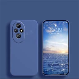 For Honor 200 Case Cover for Honor 200 Pro Fundas Coque Original Liquid Silicone Soft TPU Phone Bumper For Honor 200 Pro