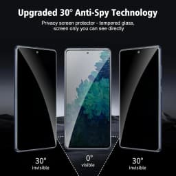 For Samsung Galaxy S20 FE Anti Spy Protector Privacy Screen Tempered Glass