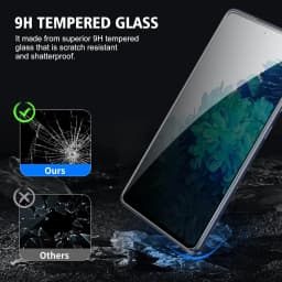 For Samsung Galaxy S20 FE Anti Spy Protector Privacy Screen Tempered Glass