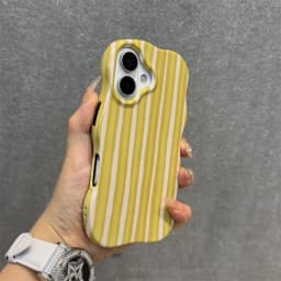HOCE Fashion Candy Color Stripes Phone Cases For iPhone 17 Air 16 15 14 13 Pro Max 17 Pro Case Shockproof Hard Back Cover
