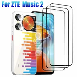 For ZTE nubia Music 2 Screen protector 9H Anti-Scratch Tempered glass 6.7" film For nubia Music2 Soft fiber lens film