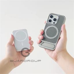 Luxury Heat Dissipation For Magsafe Case For iPhone 15 14 13 18 16 17 Pro Max Breathable Wireless Charge Stand Shockproof Cover