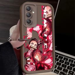 Anime Demon Slayer Case for Samsung Galaxy A35 A55 A15 A25 A16 A06 A05 A05S A24 A13 A23 A12 A22 A32 A52 A71 A51 4G Soft Cover