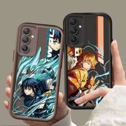 Anime Demon Slayer Case for Samsung Galaxy A35 A55 A15 A25 A16 A06 A05 A05S A24 A13 A23 A12 A22 A32 A52 A71 A51 4G Soft Cover