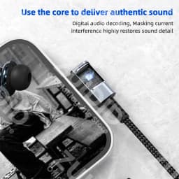 USB Type C 3.5 Jack HiFi Earphone Adapter USB C to 3.5mm Headphones AUX Audio Adapter Cable For iPad Pro Samsung Huawei Xiaomi