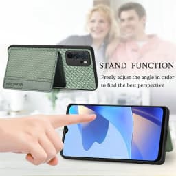 Reno 16 Pro 13 F 14 FS 5G Leather Card RFID Back Funda for OPPO Reno 14 F Case Phone 14FS 12F 10 8 7 14F 13F 12 13A Magnet Cover
