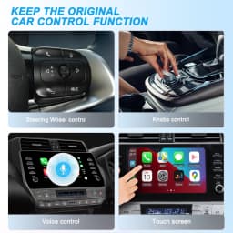 Carplay Wireless Adapter Android Auto 2in 1 Smart Dongle 2025 5G WIFI For iphone Android Phone For Volvo Benz Mg Kia Chery VW