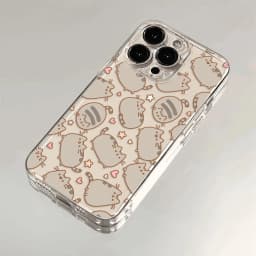 Transparent Cover The Cat Phone Case For-P-Pusheen iPhone 16 15 14 13 12 11 Mini Pro Max X XR XSMax 7 8 Plus SE20