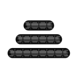 NNBILI 2024 New USB Cable Organizer Self-adhesive Cable Clips Silicone Fixer Wire Management for Home Car Interior Accessories