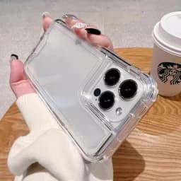 Military level thicken frame clear armor phone case for iPhone 15 14 13 12 11 Pro Max airbag scratch-proof hard bumper pc cover