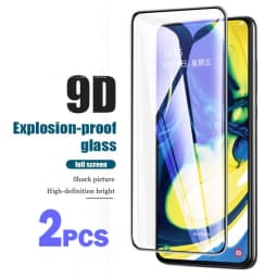 2PC 9D HD Full Cover Anti-Burst Screen Protector Tempered Glass For Google Pixel8 7 6Pro 5 Pixel 8A 7 6A 5A 4A Film