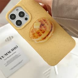 Korea Cute Cookies Griptok Bracket for IPhone 15 14 13 12 Samsung Food Phone Accessories Holder Ring Support Stand Grip Tok Gift