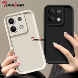 Solid Color Camera Lens Silicone Case for Xiaomi Redmi Note 14 13 12 11 11S 10 10S 9 8 7 5 Pro Plus 4G 5G Funda Back Cover