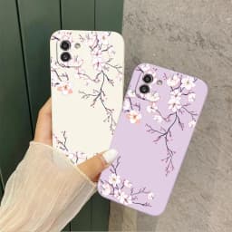 A03 Bright Orchid Silicone Phone Case For Samsung A03S A04E A04S A15 A21S A12 A13 A04 A14 A05 A03 A02 A22 A20S A23 A24 Cover