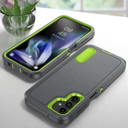 OTT-BOX Anti-Shock Box Rugged Cover for Samsung Galaxy S25 S24 S23 Ultra S22 Plus FE A56 A36 A26 A16 A06 Stand Armor Phone Case