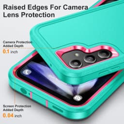OTT-BOX Anti-Shock Box Rugged Cover for Samsung Galaxy S25 S24 S23 Ultra S22 Plus FE A56 A36 A26 A16 A06 Stand Armor Phone Case