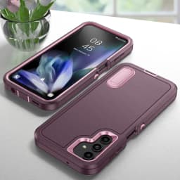 OTT-BOX Anti-Shock Box Rugged Cover for Samsung Galaxy S25 S24 S23 Ultra S22 Plus FE A56 A36 A26 A16 A06 Stand Armor Phone Case