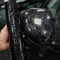 Forged Carbon Silver Black Carbon Vinyl Wrap Ghost Camo Self Adhesive DIY Styling Car Stickers for Motorcycle Decal Wrapping