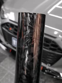 Forged Carbon Silver Black Carbon Vinyl Wrap Ghost Camo Self Adhesive DIY Styling Car Stickers for Motorcycle Decal Wrapping