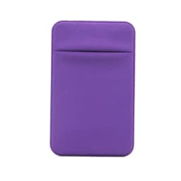 1PC Fashion Elastic Cell Phone Card Holder Mobile Phone Wallet Case Credit ID Card Holder Adhesive Sticker Pocket