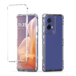 Transparent Acrylic 3-in-1 Mobile Phone Case for Moto G85 5G/Moto S50 Neo G35 G34 5G Drop-Proof Shock-Proof Effective Protection