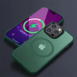 Luxury Matte 16E Magnetic Phone Case For iPhone 14 16 15 Plus 11 12 13 16E 14 15 Pro Max Magsafe Shockproof Protector Hard Cover