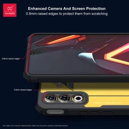 For ZTE Nubia Neo 3 GT Neo 5 Pro 5G Case XUNDD Airbags Shockproof Transparent PC+TPU Camera Protection Cover for Nubia NEO3 GT