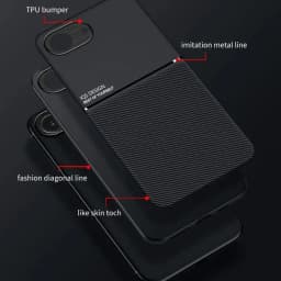 Magnetic Matte Anti Slip Phone Case For iPhone 16E
