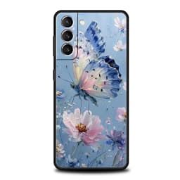 Oil Painting Of Flowers Phone Case For Samsung Galaxy S25 S24 S23 S22 S20 Ultra S21 FE 5G S10 Plus S10E Soft TPU Cover