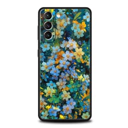 Oil Painting Of Flowers Phone Case For Samsung Galaxy S25 S24 S23 S22 S20 Ultra S21 FE 5G S10 Plus S10E Soft TPU Cover