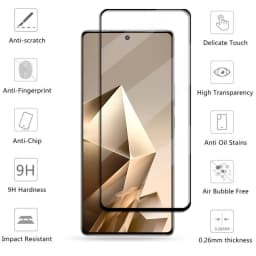 Full Cover Glass For Infinix Note 50 Pro Tempered Glass Infinix Note 50 Pro Screen Protector HD Phone Film Infinix Note 50 Pro