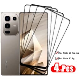 Full Cover Glass For Infinix Note 50 Pro Tempered Glass Infinix Note 50 Pro Screen Protector HD Phone Film Infinix Note 50 Pro