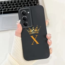 For Xiaomi Redmi 15 Case Cute Crown Letters Cover 6.9'' Soft Silicone Phone Case For Xiaomi Redmi 15 Redmi15 4G Back Cover Coque