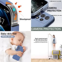 For Poco M7 Case Cover Xiaomi Poco M7 Plus Capas Shockproof Original Liquid Silicone Phone Back Bumper TPU Soft Fundas Poco M7