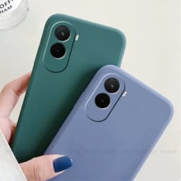 For Poco M7 Case Cover Xiaomi Poco M7 Plus Capas Shockproof Original Liquid Silicone Phone Back Bumper TPU Soft Fundas Poco M7