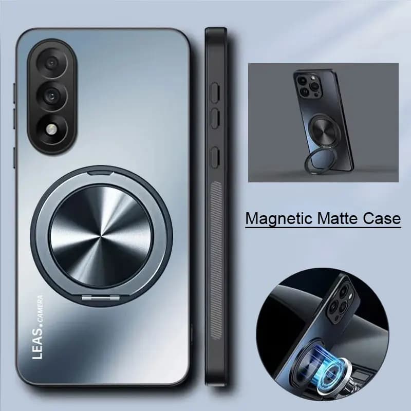 Magnetic Holder Case for Oneplus ACE 5 Racing ACE5 Ultra Nord 5 CE5 13R 12R 11R 13S 10T Nord CE 3 Lite Matte Shockproof Cover
