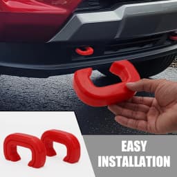 2PCS Trailer Hook Protective Cover For Colorado Z71 ZR2/for GMC Canyon 2023-2025 Front Waterproof Tow Hook Decoration Shell