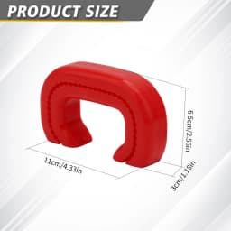 2PCS Trailer Hook Protective Cover For Colorado Z71 ZR2/for GMC Canyon 2023-2025 Front Waterproof Tow Hook Decoration Shell