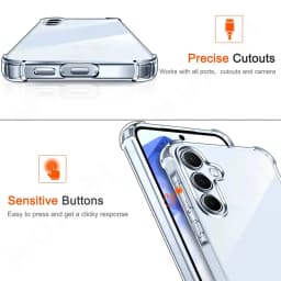 For Samsung Galaxy Quantum 4 5 Case Shockproof Transparent Silicone Soft Phone Cover For Samsung Jump3 Buddy 3 Clear Back Cover