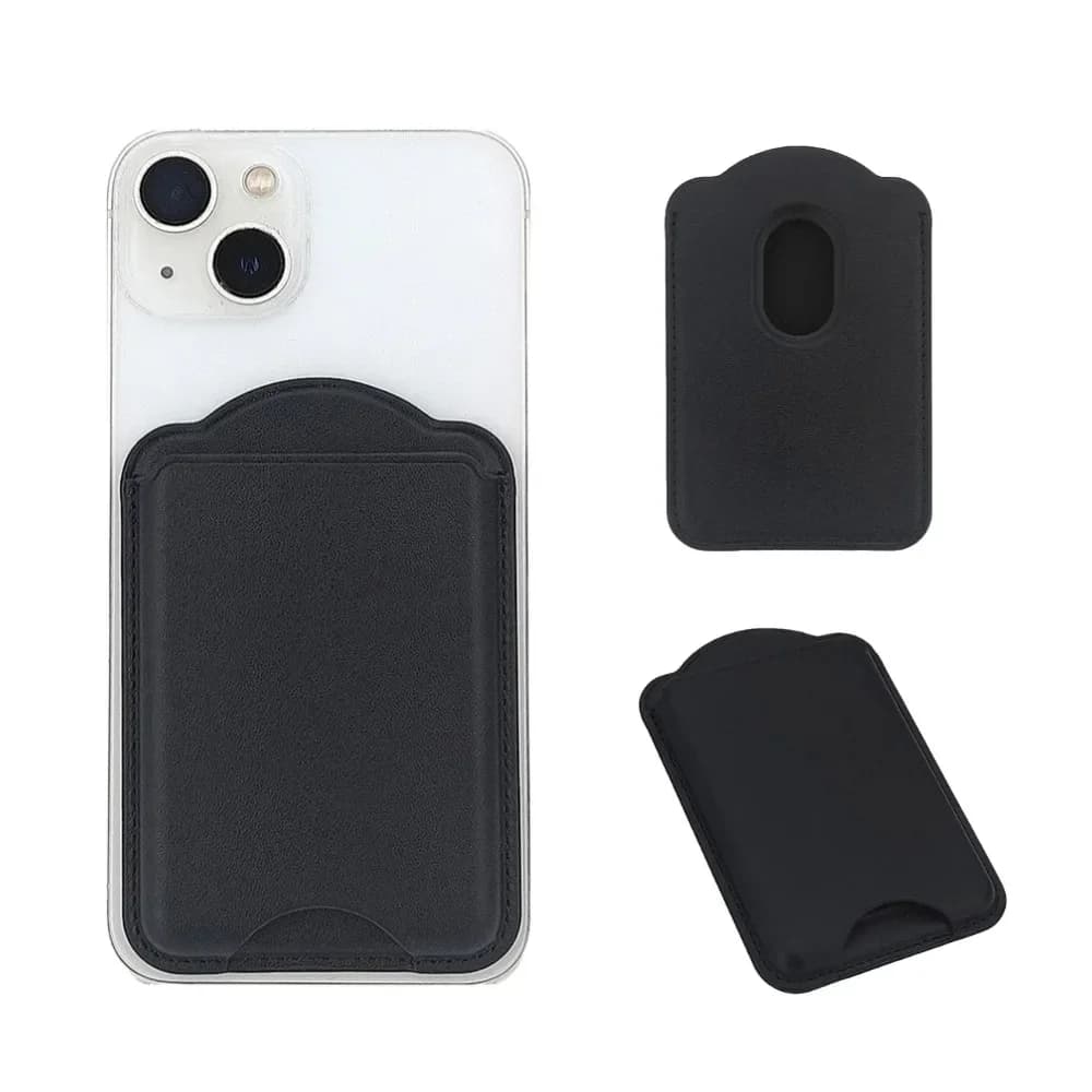 Magnetic Accessories Card Holder For Magsafe Leather Wallet Phone Case For iPhone 16 15 Pro Max For Samsung Galaxy S25 S24 Ultra
