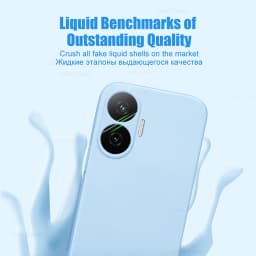 Poco F7 F 7 Pocof7 Case Liquid Silicone Camera Lens Protector Phone Case For Xiaomi Poco F7 Poco F 7 Pocof7 Soft TPU Back Cover