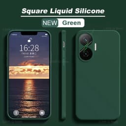 Poco F7 F 7 Pocof7 Case Liquid Silicone Camera Lens Protector Phone Case For Xiaomi Poco F7 Poco F 7 Pocof7 Soft TPU Back Cover