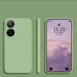 Poco F7 F 7 Pocof7 Case Liquid Silicone Camera Lens Protector Phone Case For Xiaomi Poco F7 Poco F 7 Pocof7 Soft TPU Back Cover