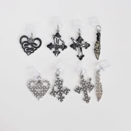 Mobile Phone Dust Plug Pendant Accessories Decoration Heart-shaped Double Snake Love Skull Cross For Iphone Type-c Port