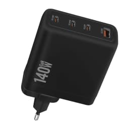 New 140W Multi-Port GaN Charger PD3.1 3C1A Super Fast Charging Head Compact Portable for Mobile Phones