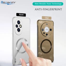 Ultrathin Slim Frameless Case For Magic 8 Lite 7Lite 6 Pro For Honor 400 Pro Magnetic Wireless Charging Hard Shell Cover
