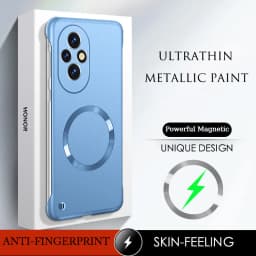 Ultrathin Slim Frameless Case For Magic 8 Lite 7Lite 6 Pro For Honor 400 Pro Magnetic Wireless Charging Hard Shell Cover