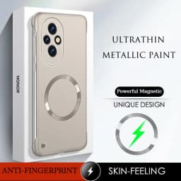 Ultrathin Slim Frameless Case For Magic 8 Lite 7Lite 6 Pro For Honor 400 Pro Magnetic Wireless Charging Hard Shell Cover